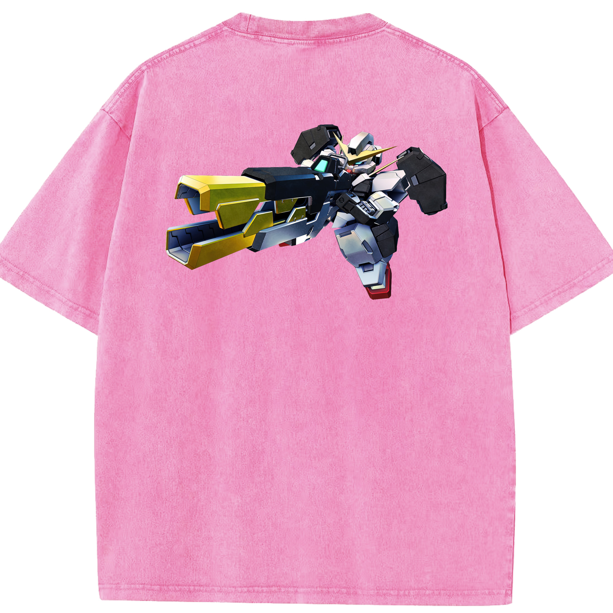 （画像用） 機動戦士ガンダム Mobile Suit Gundam 綿100% ヴィンテージ風 半袖Tシャツ（背面プリント）